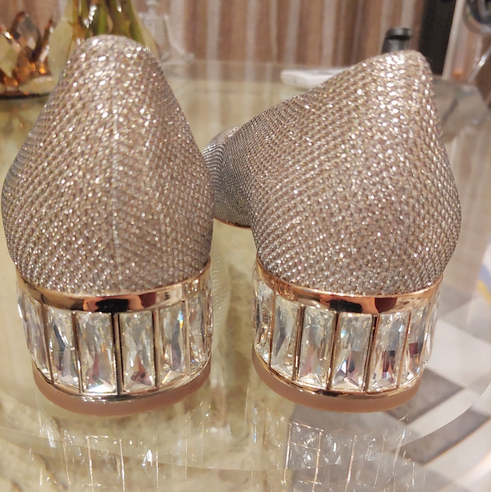 Anne Klein Akhaedyn sparkling shoes pumps
